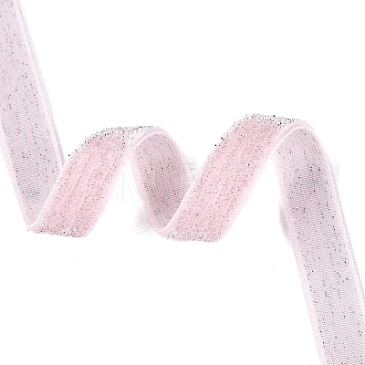 Glitter Sparkle Single Face Velvet Ribbon SRIB-Q023-01A-01-1