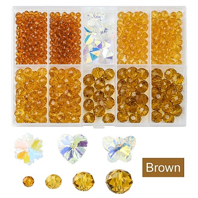 DIY Glass Beads & Charms Jewelry Making Finding Kit DIY-YW0009-03C-1