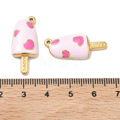 304 Stainless Steel Enamel Pendants STAS-K295-57G-01-1