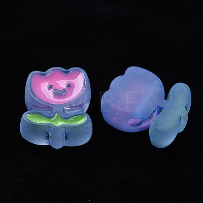 Transparent Acrylic Beads X-MACR-S374-03B-04-1