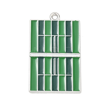 Tennis Alloy Enamel Pendants AL-CBA292F-02C-P-1