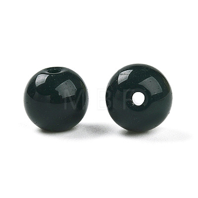 Opaque Solid Color Glass Beads GLAA-N007-8mm-A05-1