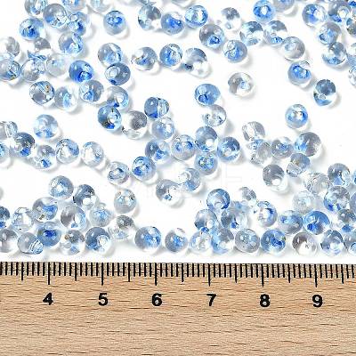 6/0 Spray Paint Glass Seed Beads SEED-H003-11K-1