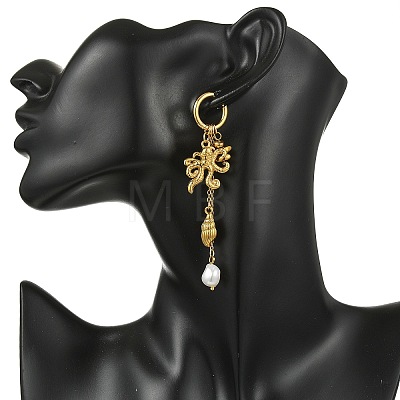 304 Stainless Steel Dangle Earrings EJEW-JE07104-01-1