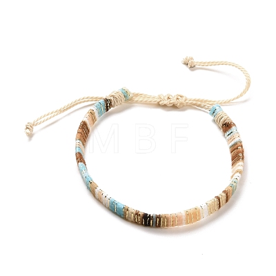 Cotton Ethnic Tribal Braided Bracelet BJEW-A099-02-1