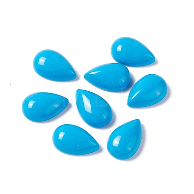 Synthetic Turquoise Cabochons G-C247-04A-1