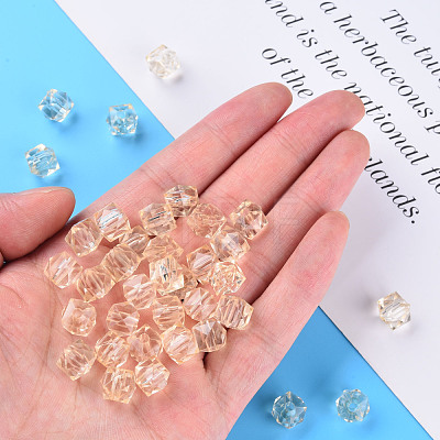 Transparent Acrylic Beads MACR-S373-51B-B11-1