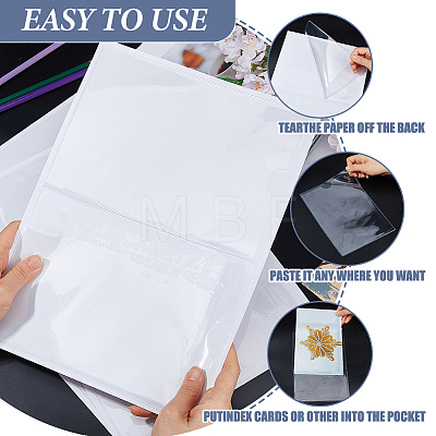 PVC Card Sleeves DIY-WH0591-509D-1