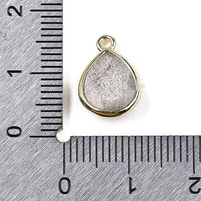 Natural Sunstone Faceted Pendants G-U019-05G-10-1