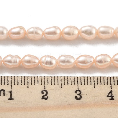 Natural Cultured Freshwater Pearl Beads Strands PEAR-P062-05A-1
