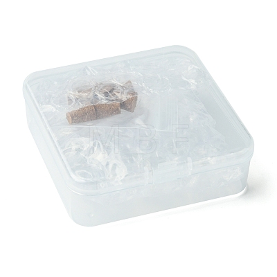 8Pcs Mini High Borosilicate Glass Bottle Bead Containers BOTT-FS0001-01-1