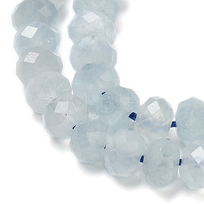 Natural Aquamarine Beads Strands G-K256-58A-1