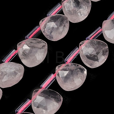 Natural Rose Quartz Beads Strands G-C292-A04-01-1
