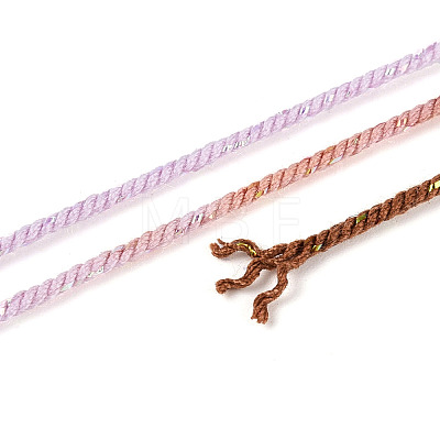 27M Segment Dyed Round Polyester Twisted Cords OCOR-N009-02A-22-1