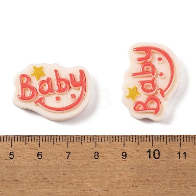 Baby Theme Opaque Resin Decoden Cabochons CRES-O007-02C-1