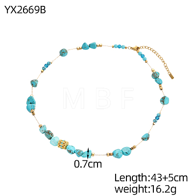 304 Stainless Steel Pendant Necklaces NJEW-OY002-59G-1