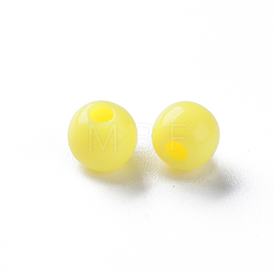 Opaque Acrylic Beads MACR-S370-C6mm-A10-1