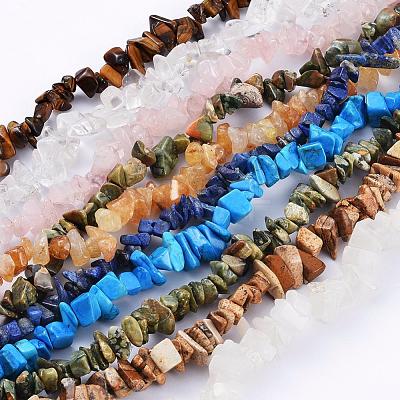 Natural Mixed Gemstone Beads Strands G-K220-01-1