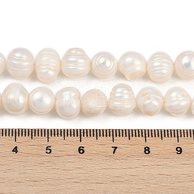 Natural Cultured Freshwater Pearl Beads Strands PEAR-I007-07Z-08C-1