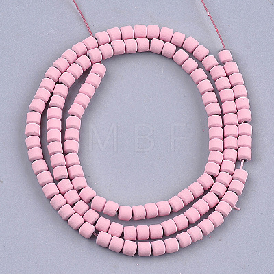 Spray Painted Non-magnetic Synthetic Hematite Beads Strands G-T116-12-05-1