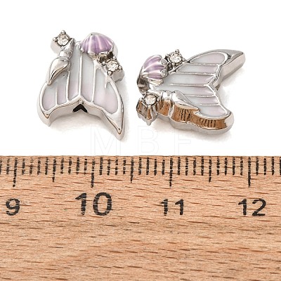 Alloy Enamel Pendants RB-CBAC8D9-04P-04-1