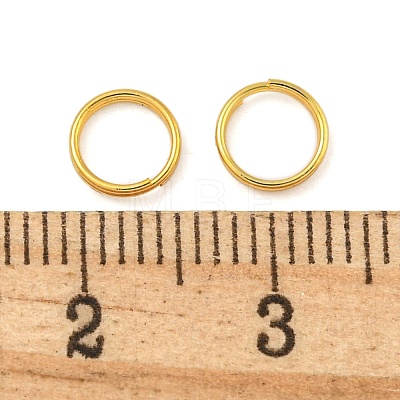 Brass Split Rings KK-N254-40G-1