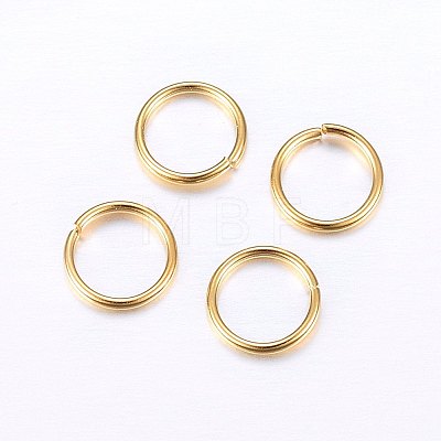 304 Stainless Steel Open Jump Rings STAS-O098-01G-06-01-1
