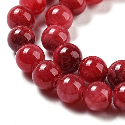 Jade Beads Strands G-D264-6mm-XH15-01-1