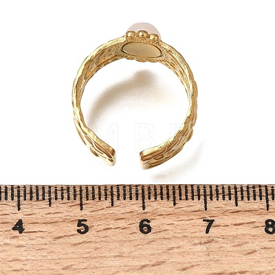 304 Stainless Steel Cuff Open Rings RJEW-F213-02G-12-1