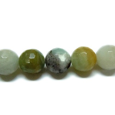 Natural Flower Amazonite Beads X-G-H1431-1-1