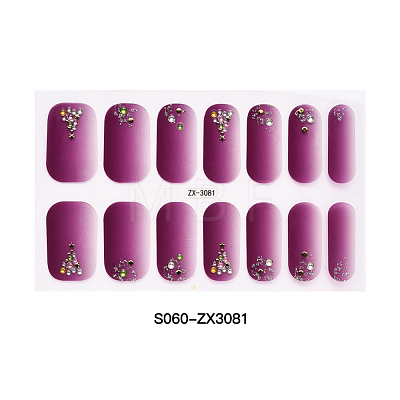 Full Cover Nombre Nail Stickers MRMJ-S060-ZX3081-1