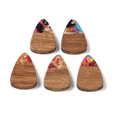 Resin & Wood Pendants WOOD-S061-02C-1