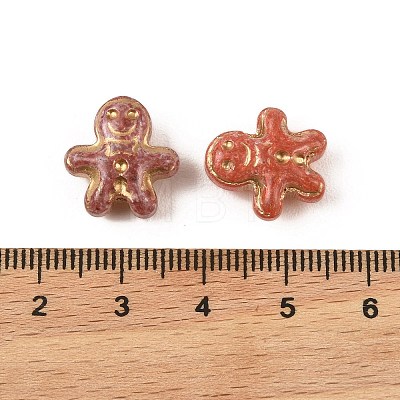 Baking Paint Glass Beads DGLA-G004-01P-1