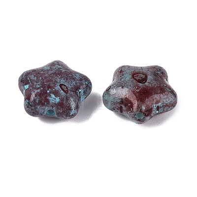 Picasso Opaque Glass Beads SEED-N012-08D-1