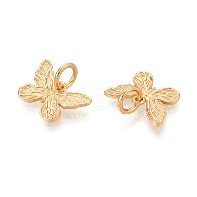 925 Sterling Silver Butterfly Charms STER-N016-109G-1
