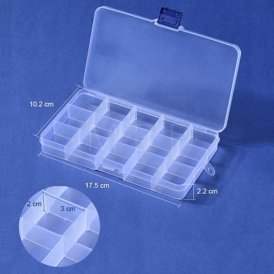 Plastic Bead Storage Containers X-CON-Q026-02A-1