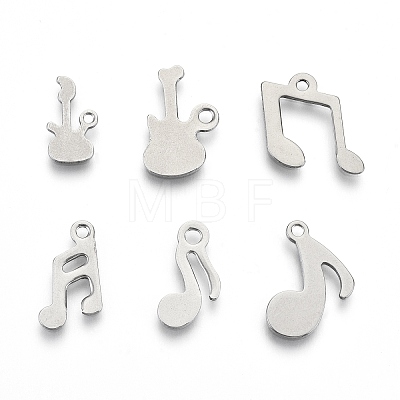 201 Stainless Steel Charms STAS-R118-10-1