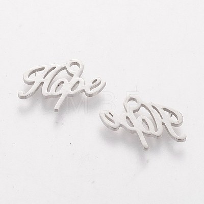 201 Stainless Steel Charms STAS-Q201-T083-1