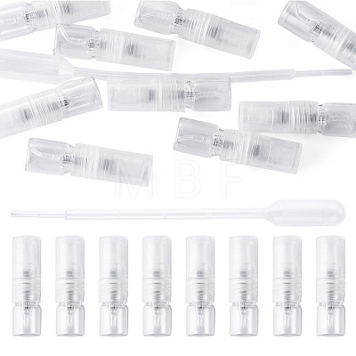 10Pcs Glass Perfume Bottles AJEW-TADJ0001-24-1