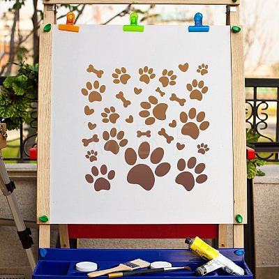 PET Plastic Drawing Painting Stencils Templates DIY-WH0244-162-1