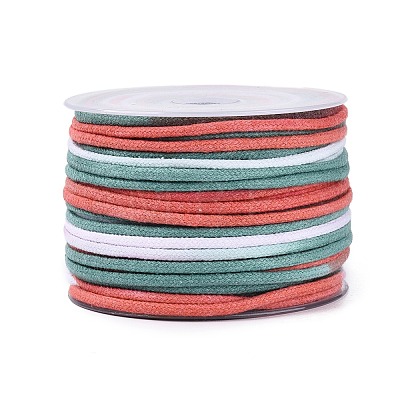 50M Segment Dyed Macrame Cotton Cord OCOR-Q060-01A-09-1