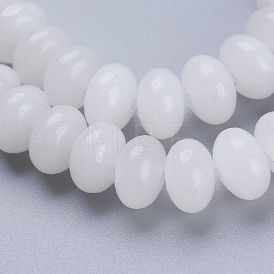 Natural & Synthetic Mixed Stone Beads Strands G-P354-M-8x5mm-1