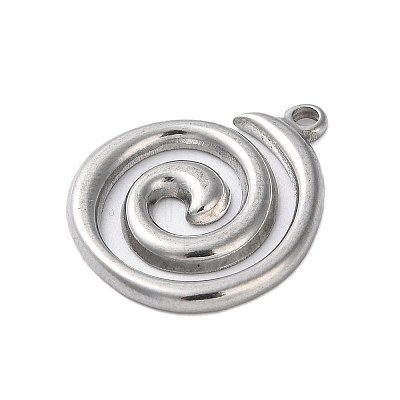 304 Stainless Steel Pendants STAS-G338-18P-1