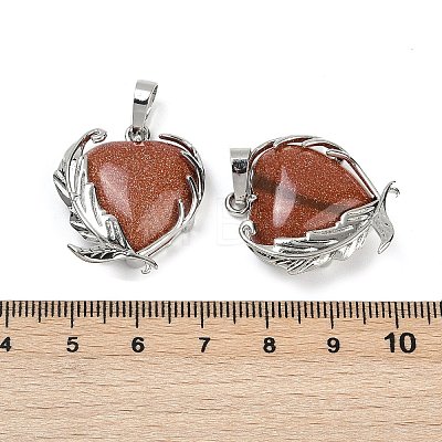 Gemstone Pendants G-Q025-01P-09-1