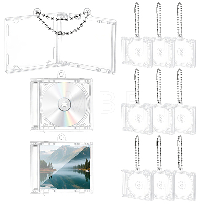 12 Bags Plastic CD Case Pendant Decoration AJEW-OC0016-44B-1