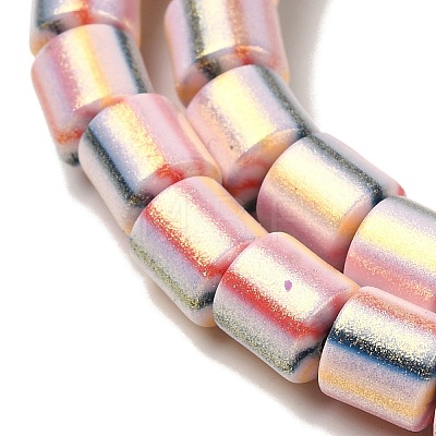 Polymer Clay Beads Strands CLAY-H006-04G-1