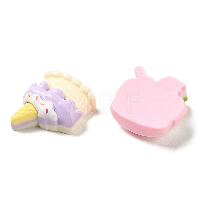 Opaque Resin Imitation Food Decoden Cabochons RESI-R448-09-1