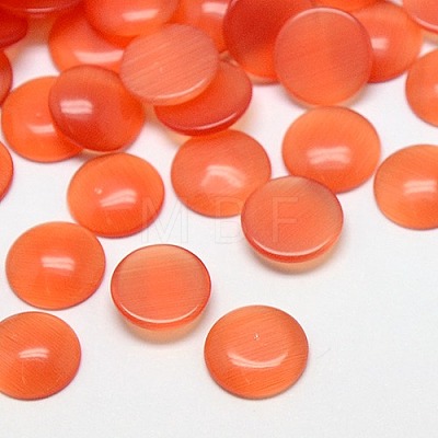 Cat Eye Cabochons CE-J002-12mm-01-1