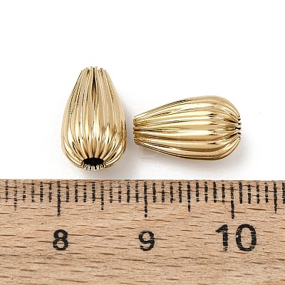 Textured 304 Stainless Steel Beads STAS-I358-11G-02-1