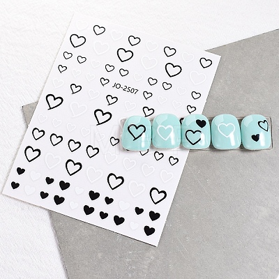 Self Adhesive Nail Art Stickers PW-WG3533A-01-1